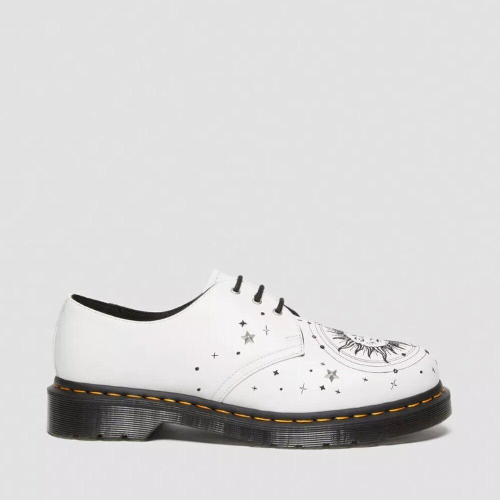 DR MARTENS 1461 Cosmic Embroidered Leather Oxford Shoes - Picture 6 of 7